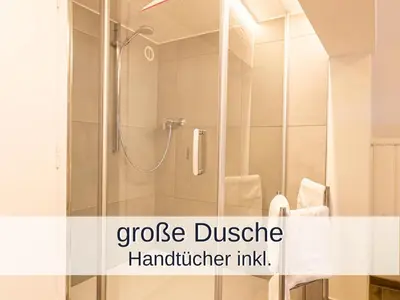 Ein Badezimmer in der Unterkunft Ferienwohnung Rambold Wettersteinwand