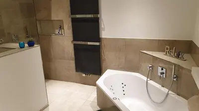 Ein Badezimmer in der Unterkunft Ferienwohnung Jehl