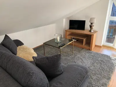 TV/Unterhaltungsangebot in der Unterkunft Ferienwohnung mit Charme
