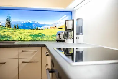 TV/Unterhaltungsangebot in der Unterkunft Glücksgriff