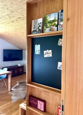 TV/Unterhaltungsangebot in der Unterkunft Ferienwohnung ChiemseeAlpenBlick