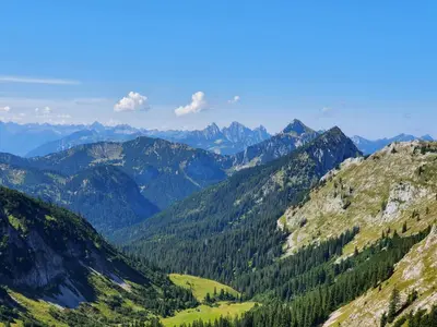 Naturlandschaft in der Nähe der Ferienwohnung