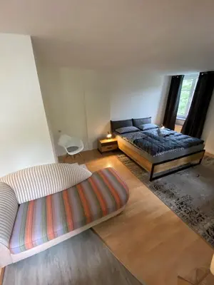 Ein Bett oder Betten in einem Zimmer der Unterkunft Altstadtwohnung - Old Town