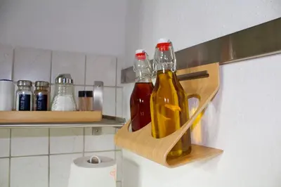 Küche/Küchenzeile in der Unterkunft Ferienwohnung Landhaus zum Sonnenschein