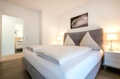 Ein Bett oder Betten in einem Zimmer der Unterkunft Baerig