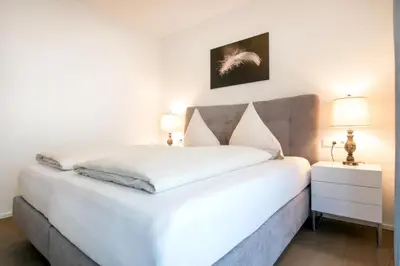 Ein Bett oder Betten in einem Zimmer der Unterkunft Baerig