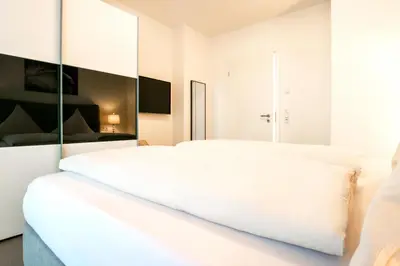 Ein Bett oder Betten in einem Zimmer der Unterkunft Baerig