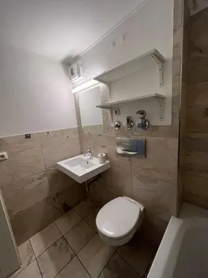 Ein Badezimmer in der Unterkunft Apartment Skyline by Aux Property