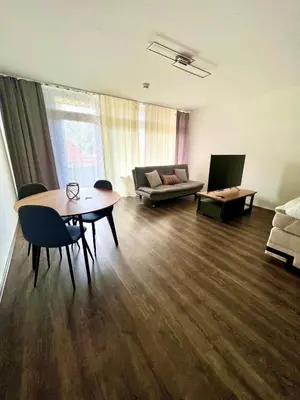 TV/Unterhaltungsangebot in der Unterkunft Apartment Skyline by Aux Property