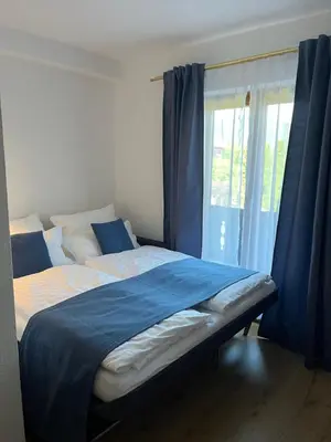 Ein Bett oder Betten in einem Zimmer der Unterkunft Haus Waltraud