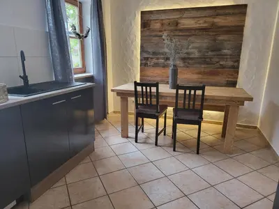 Grundriss der Unterkunft Ferienwohnungen beim Silbergersee