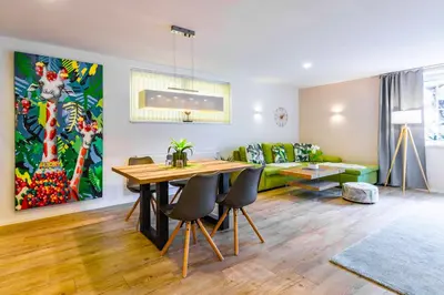 Grundriss der Unterkunft Ferienwohnung 
