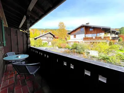 Ein Balkon oder eine Terrasse in der Unterkunft Das Maximilian - Feines Landhotel am Schliersee