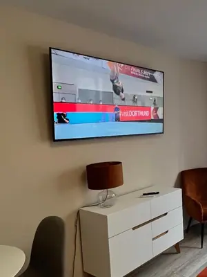 TV/Unterhaltungsangebot in der Unterkunft Apartment am Stadtbach by Aux Property