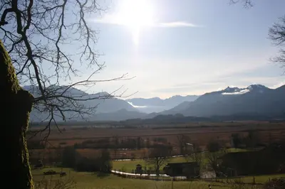 Naturlandschaft in der Nähe der Ferienwohnung