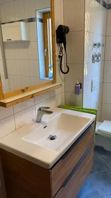 Ein Badezimmer in der Unterkunft Anne am Kurpark