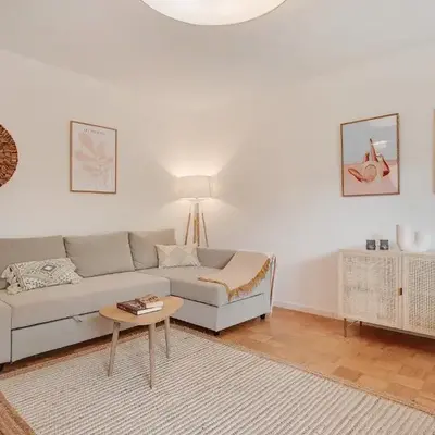 Ferienwohnung mit Garten am Chiemsee