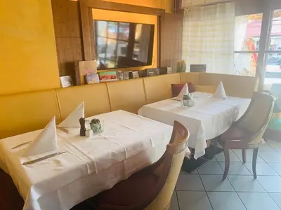 Ein Sitzbereich in der Unterkunft Hotel Ristorante La Terrazza