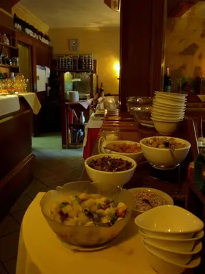 Essen im Hotel oder in der Nähe