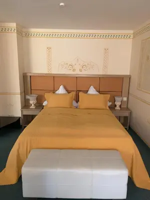 Ein Bett oder Betten in einem Zimmer der Unterkunft Hotel Ristorante La Terrazza