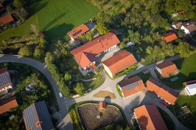 Die Umgebung um die Ferienwohnung
