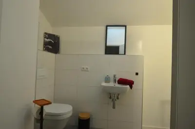 Ein Badezimmer in der Unterkunft 