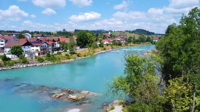 Naturlandschaft in der Nähe der Ferienwohnung