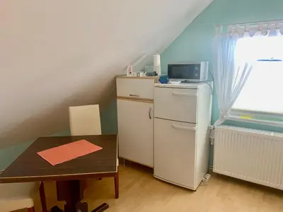 Küche/Küchenzeile in der Unterkunft Übernachtung Möglichkeit