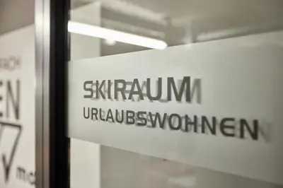 Ein Zertifikat, Auszeichnung, Logo oder anderes Dokument, das in der Unterkunft BergCrystal ausgestellt ist