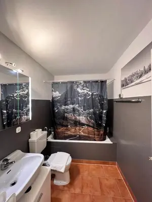 Ein Badezimmer in der Unterkunft Alpine Retreat