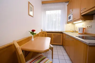 Küche/Küchenzeile in der Unterkunft Park Hotel Laim Serviced Apartments