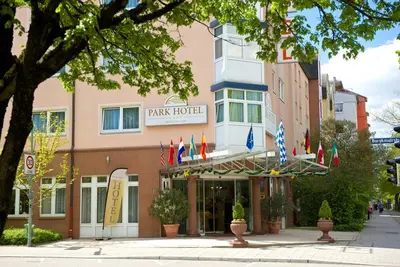 Das Gebäude in dem sich das Aparthotel befindet