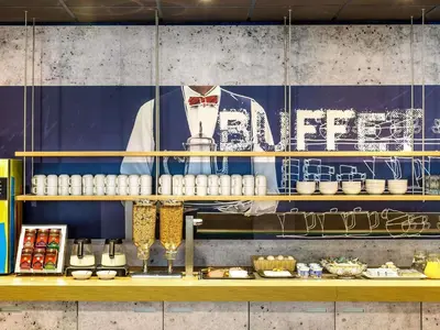 Kaffee-/Teezubehör in der Unterkunft Ibis budget München Airport Erding