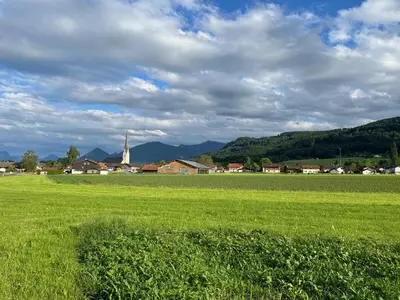 Naturlandschaft in der Nähe der Ferienwohnung