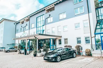 Das Gebäude in dem sich das Hotel befindet