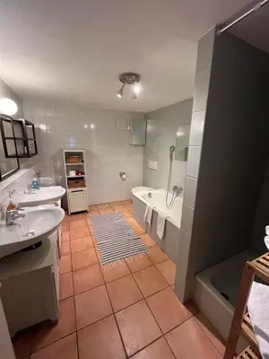 Ein Badezimmer in der Unterkunft Familien-Appartement #10 Obermoosen