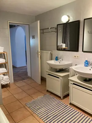 Ein Badezimmer in der Unterkunft Familien-Appartement #10 Obermoosen