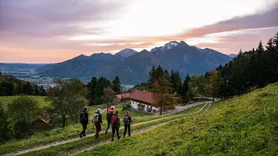 Naturlandschaft in der Nähe der Ferienwohnung