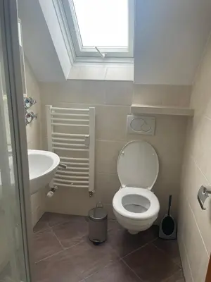 Ein Badezimmer in der Unterkunft Old town comfort and cozy apartment