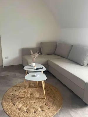 Ein Sitzbereich in der Unterkunft Old town comfort and cozy apartment