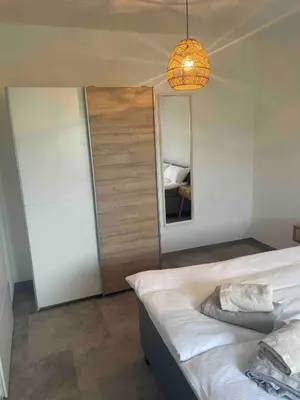 Ein Bett oder Betten in einem Zimmer der Unterkunft Old town comfort and cozy apartment