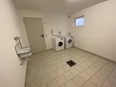 Ein Badezimmer in der Unterkunft Ferienhaus Kutzenhausen