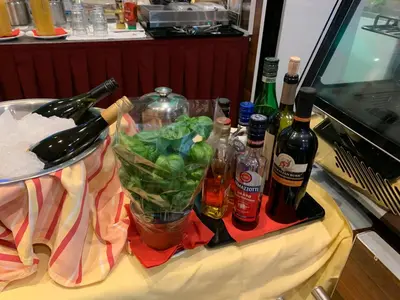 Küche/Küchenzeile in der Unterkunft Hotel New Fair Munich Messe