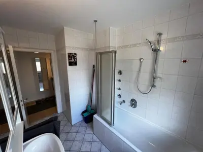 Ein Badezimmer in der Unterkunft Residenz am Roten Tor