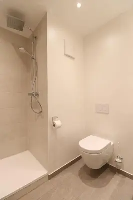 Ein Badezimmer in der Unterkunft Das Fischer Boardinghouse KF