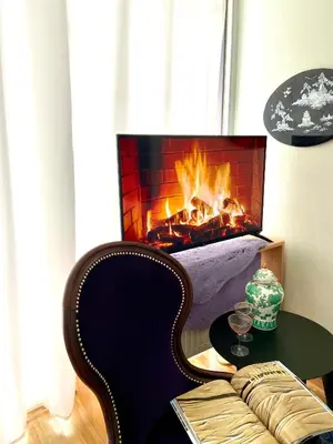 TV/Unterhaltungsangebot in der Unterkunft Hotelturm Augsburg Appartment 29 Stock