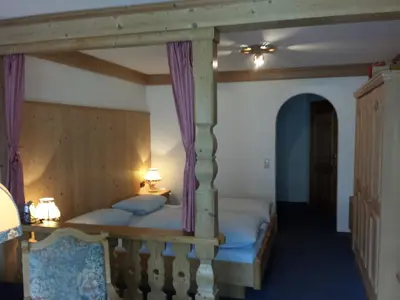 Ein Bett oder Betten in einem Zimmer der Unterkunft Landhaus Brigitte