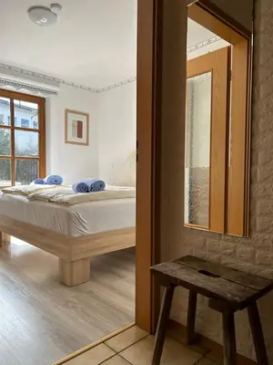 Ein Bett oder Betten in einem Zimmer der Unterkunft Queen de Luxe