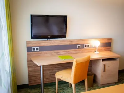 TV/Unterhaltungsangebot in der Unterkunft Hotel Bildungsblick