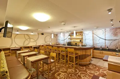 TV/Unterhaltungsangebot in der Unterkunft Hotel Bildungsblick